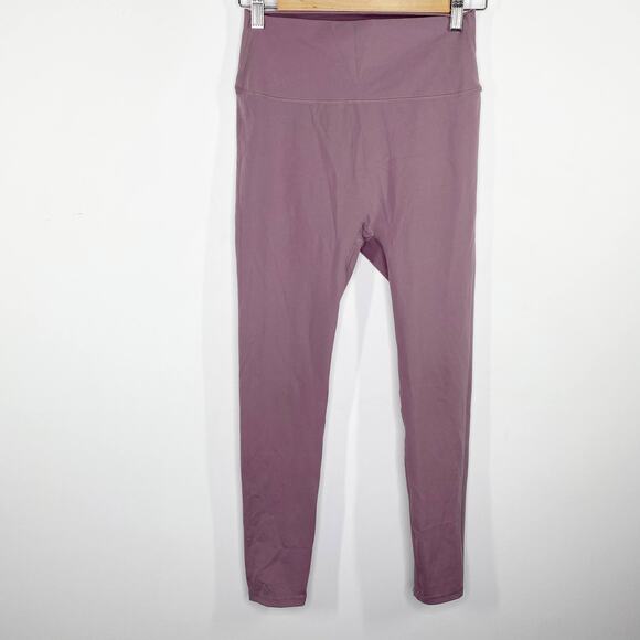 Halio Purple Pull On Stretch Activewear Leggings Women's Size Medium M - Picture 1 of 7